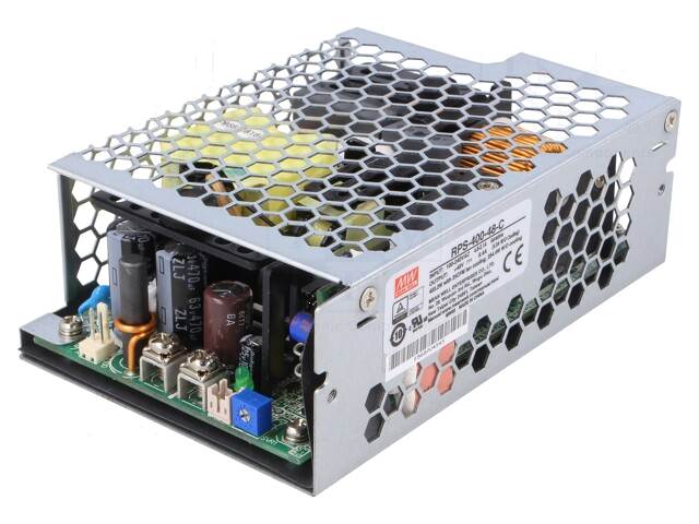 Voedingseenheid: schakelende; open; 400W; 113÷370VDC; 80÷264VAC Voedingseenheid: schakelende; open; 400W; 113÷370VDC; 80÷264VAC